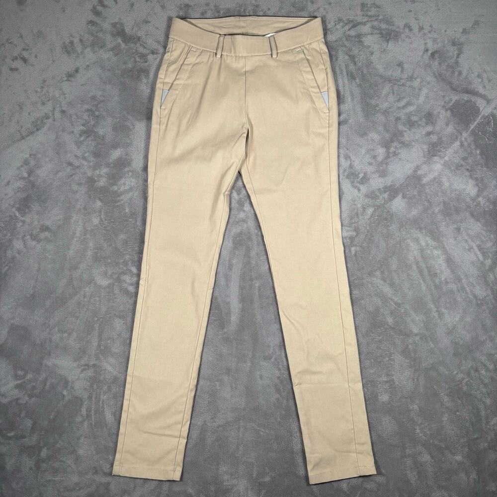 KJUS Ikala Treggings Beige Stretch Slim Golf Pants Women’s Size 34 XS
